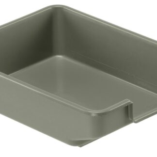 WC alebo hernička pre králičky ŠEDÁ 37x27x8cm