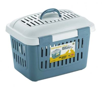 Prepravka STEFANPLAST GULLIVER MIDI, 45x33x33cm bledomodrá