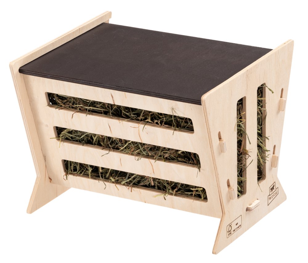 🐰 Ferplast kŕmidlo na seno – 29,7 × 24,6 × 22 cm