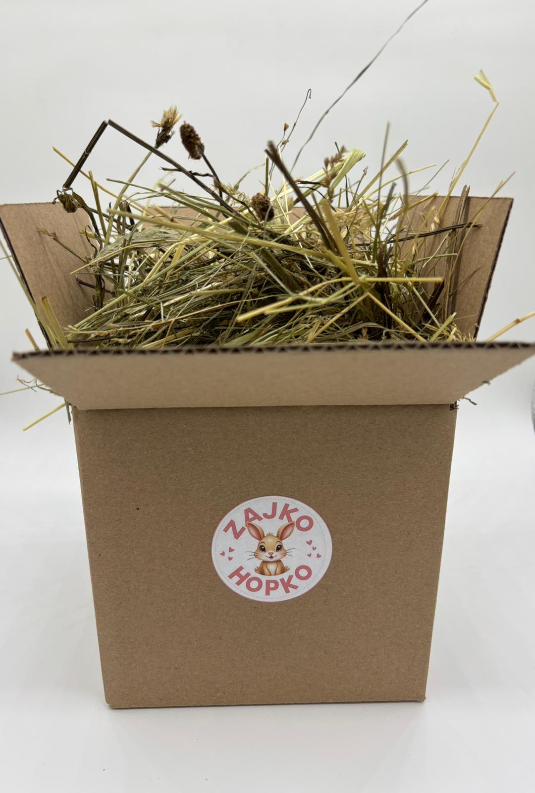 🌿🐰 Kvalitné lúčne seno pre králičky a malé zvieratá – 500g balenie 🐹🌾🌞 – Obrázok 2