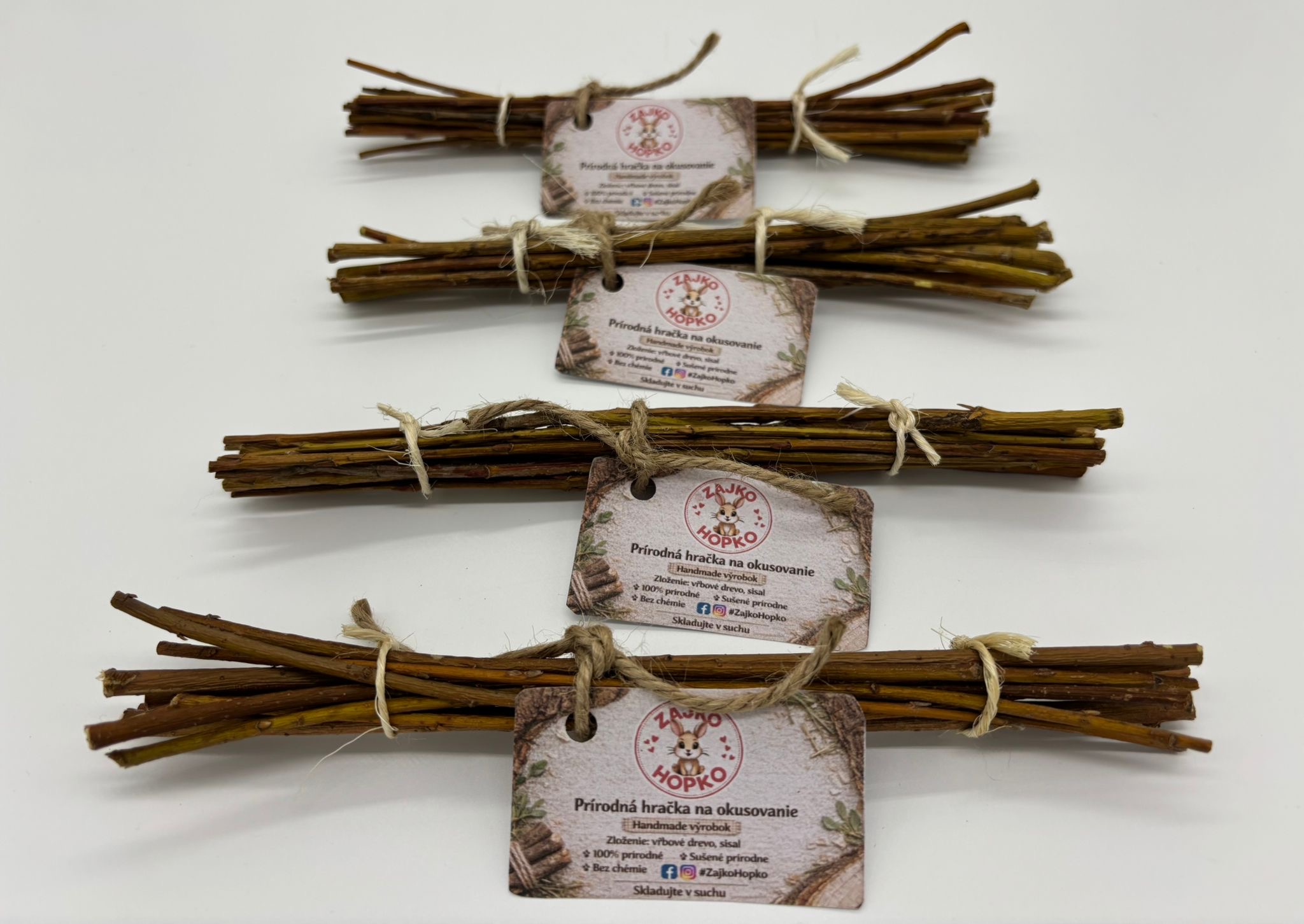🌿 Vŕbové konáriky tenké – prírodná pochúťka na okusovanie 🐰 – Obrázok 2