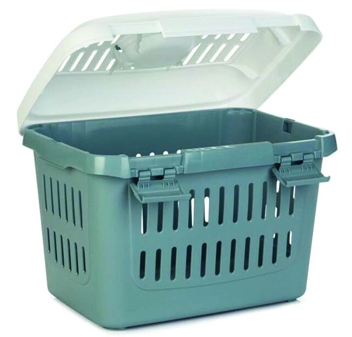 Prepravka STEFANPLAST GULLIVER MIDI, 45x33x33cm bledomodrá – Obrázok 3