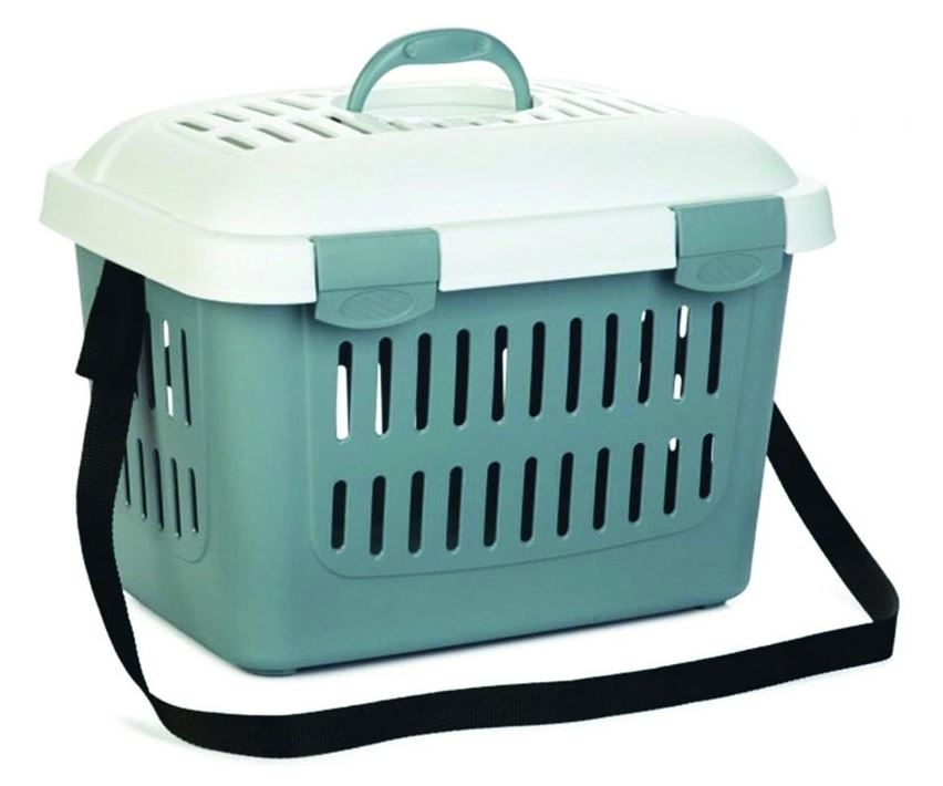 Prepravka STEFANPLAST GULLIVER MIDI, 45x33x33cm bledomodrá – Obrázok 2
