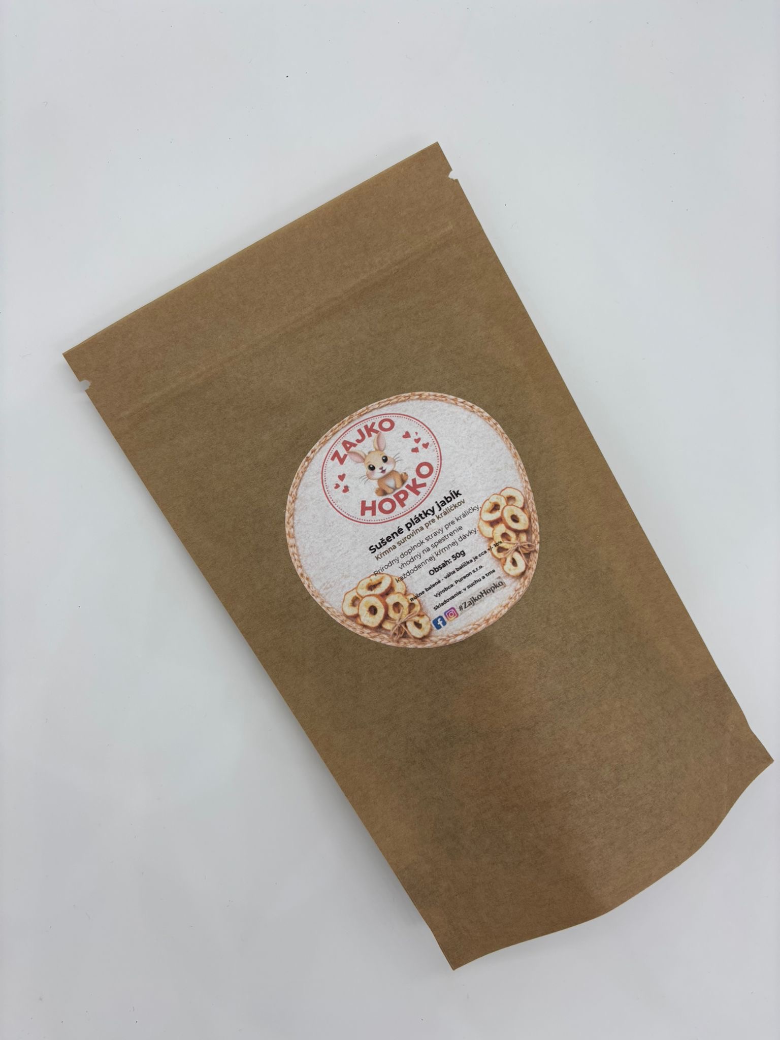Plátky jabĺk 50 g 🍎🐰 – Obrázok 5