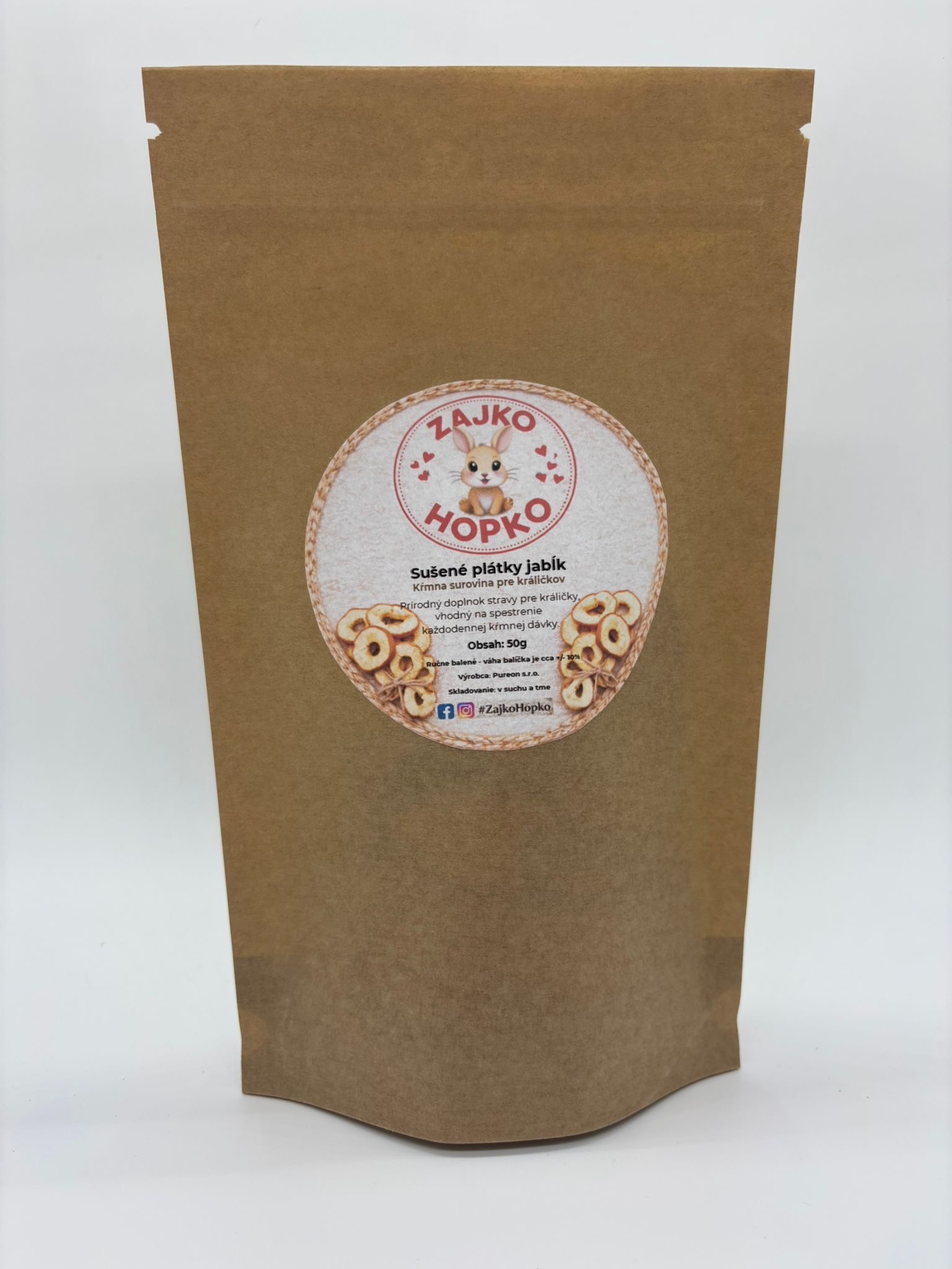 Plátky jabĺk 50 g 🍎🐰 – Obrázok 6