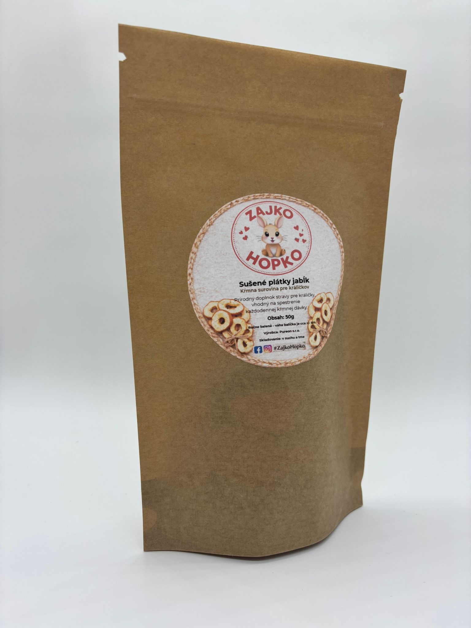 Plátky jabĺk 50 g 🍎🐰 – Obrázok 4