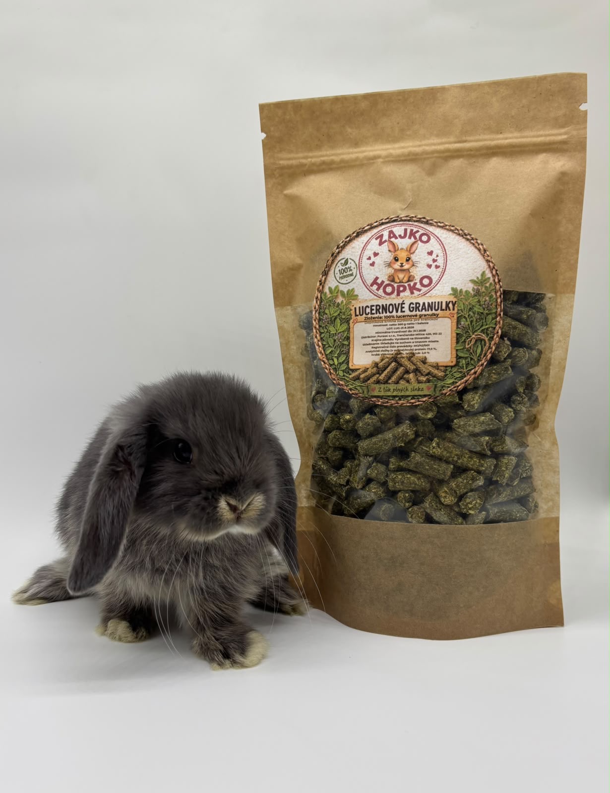 🌿 LUCERNOVÉ GRANULKY 500g